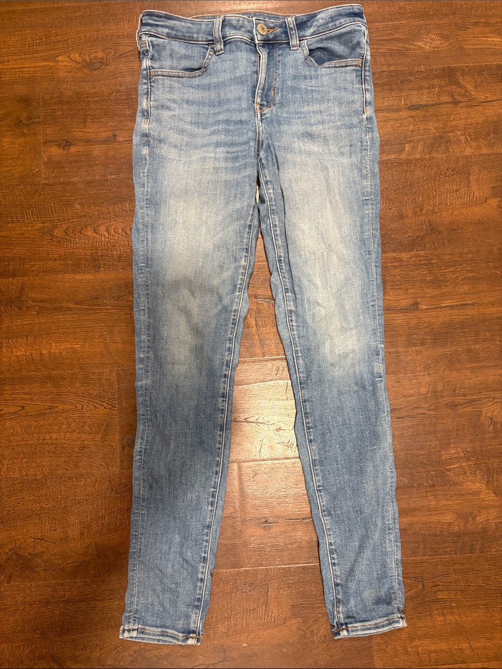 American Eagle Outfitters Light Wash Women's Skinny Jeans 4 Long